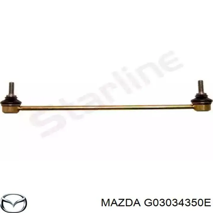 Рычаг передней подвески левый G03034350E Mazda