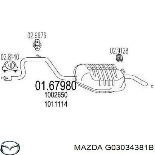 G03034381B Mazda