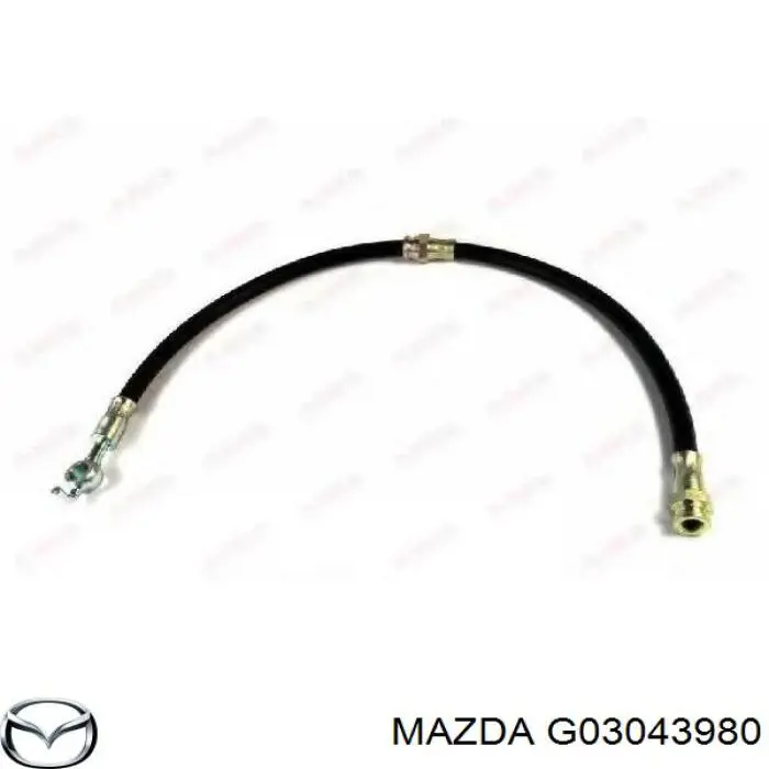 G030-43-980 Mazda шланг тормозной передний