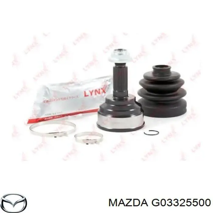 Купить G03325500 Mazda Внешняя граната