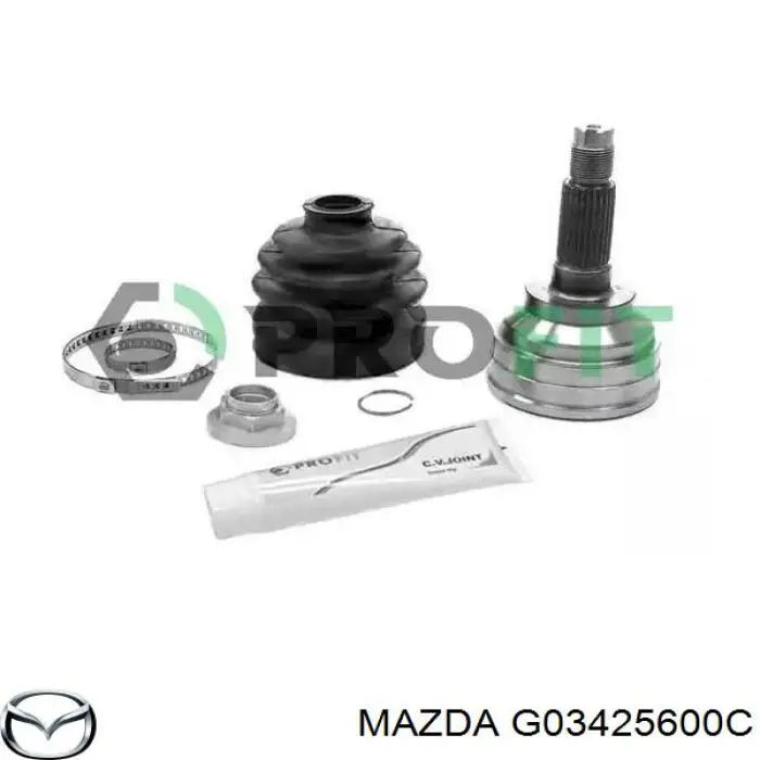 Граната колесная Mazda G03425600C цена, от 25.79 USD