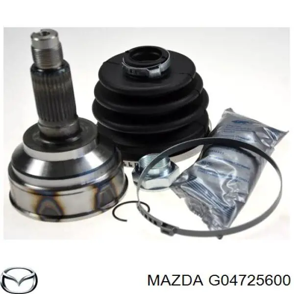 Левая полуось G04725600 Mazda