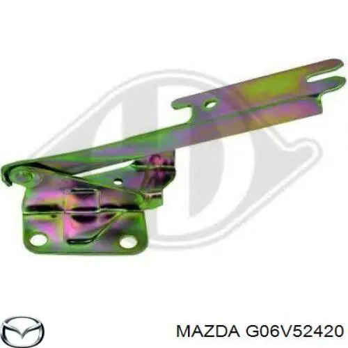 Gozno da capota esquerdo para Mazda 626 (GE)