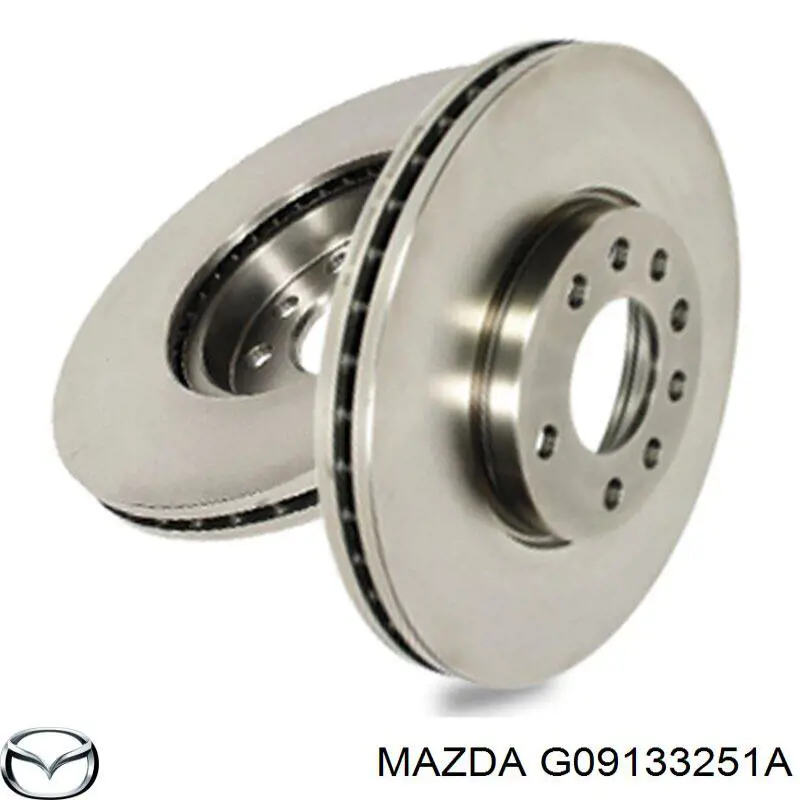 GF3133251 Mazda Диск тормозной передний