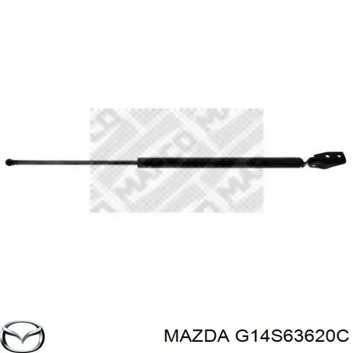 Амортизатор багажника 614S63620D Mazda