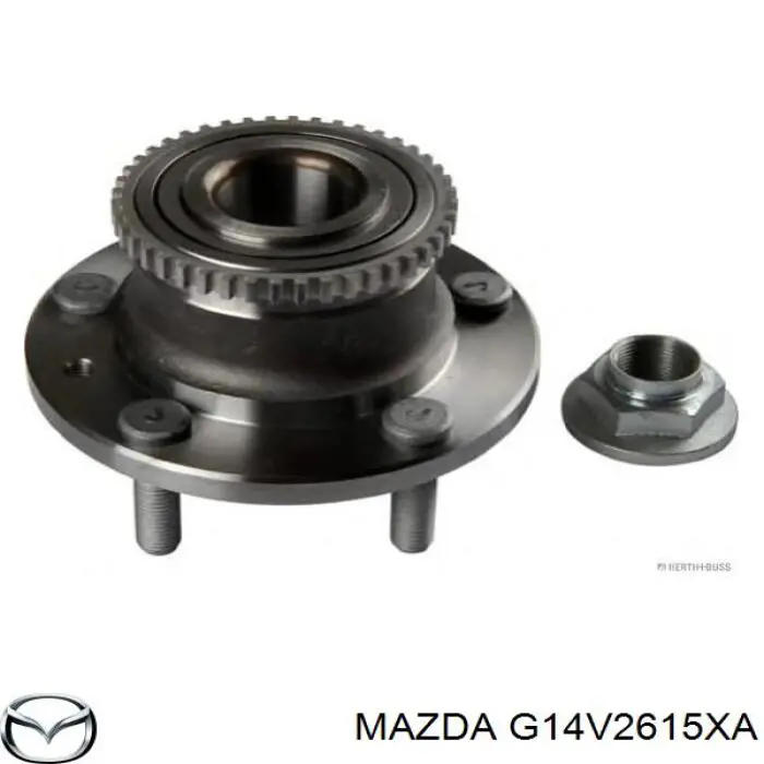 Купить G14V2615XA Mazda Задняя шпиндель