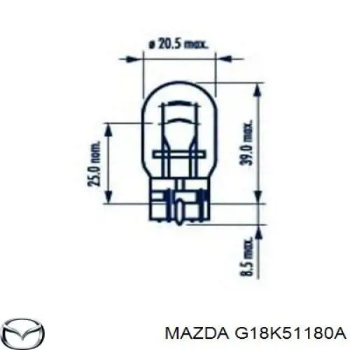 G18K51180A Mazda 