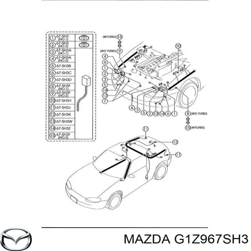 G1Z967SH3 Mazda - купить недорого в Украине
