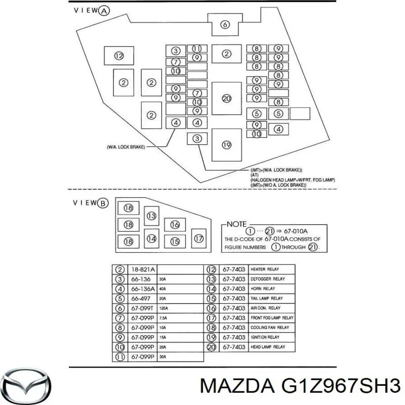G1Z9-67-SH3 Mazda - купить недорого в Украине