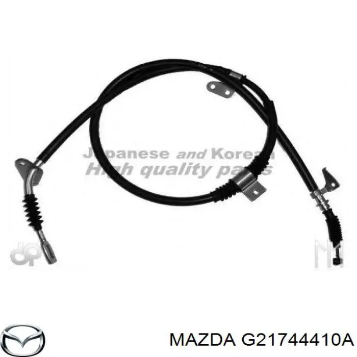 Купить G21744410A Mazda Задний правый трос ручника