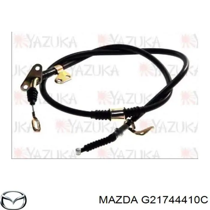 Купить G21744410C Mazda Задний правый трос ручника