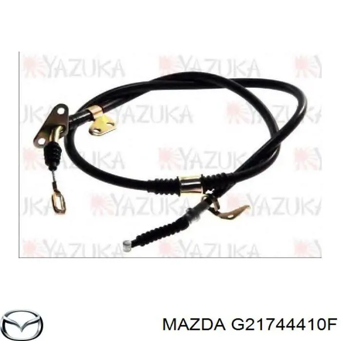 Задний правый трос ручника G21744410F Mazda