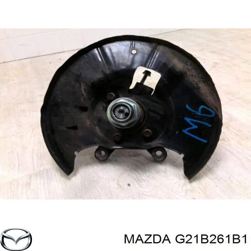 Цапфа - поворотный кулак задний, левый Mazda G21B261B1 цена, от 10.15 USD