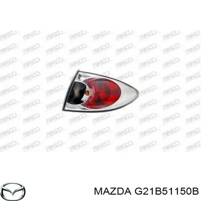 Фонарь задний правый Polcar 4519880E цена, от 20.44 USD