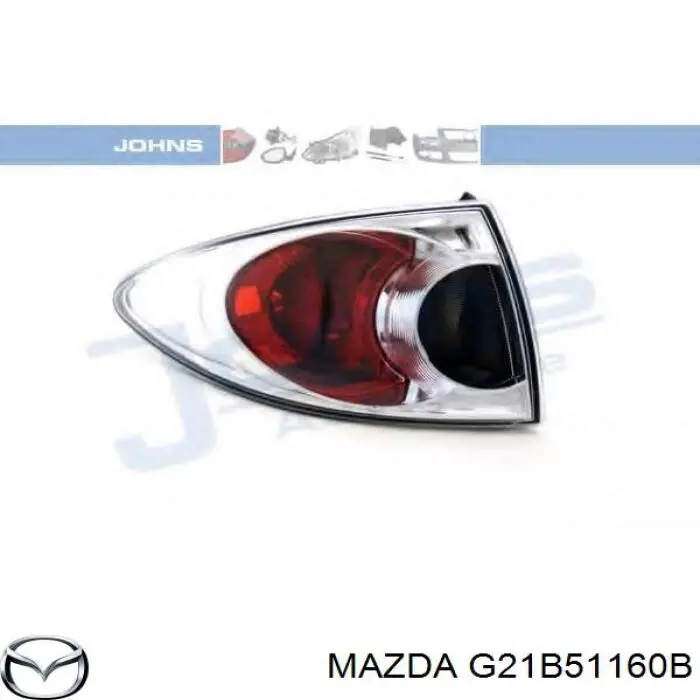 G21B51160B Mazda Задний левый стоп