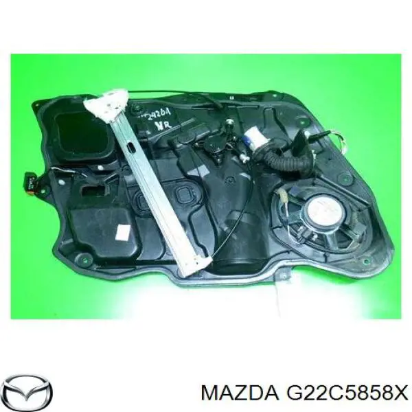 Мотор стеклоподъемника двери передней правой на Mazda 3 BK12