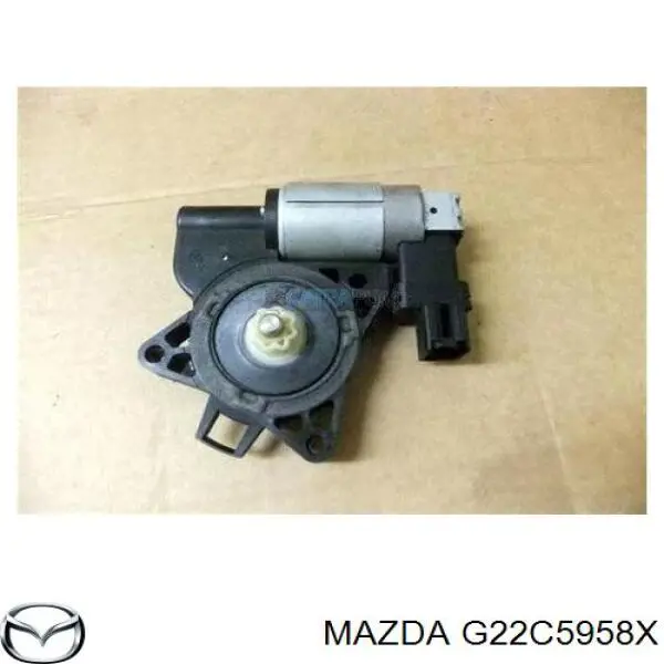 G22C5958X Mazda motor de acionamento de vidro da porta traseira