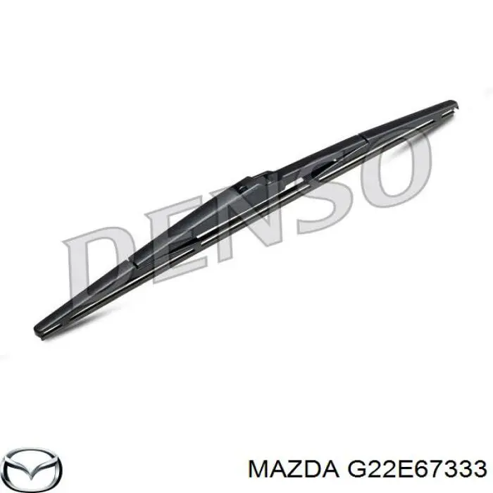 G22E67333 Mazda limpa-pára-brisas de vidro traseiro