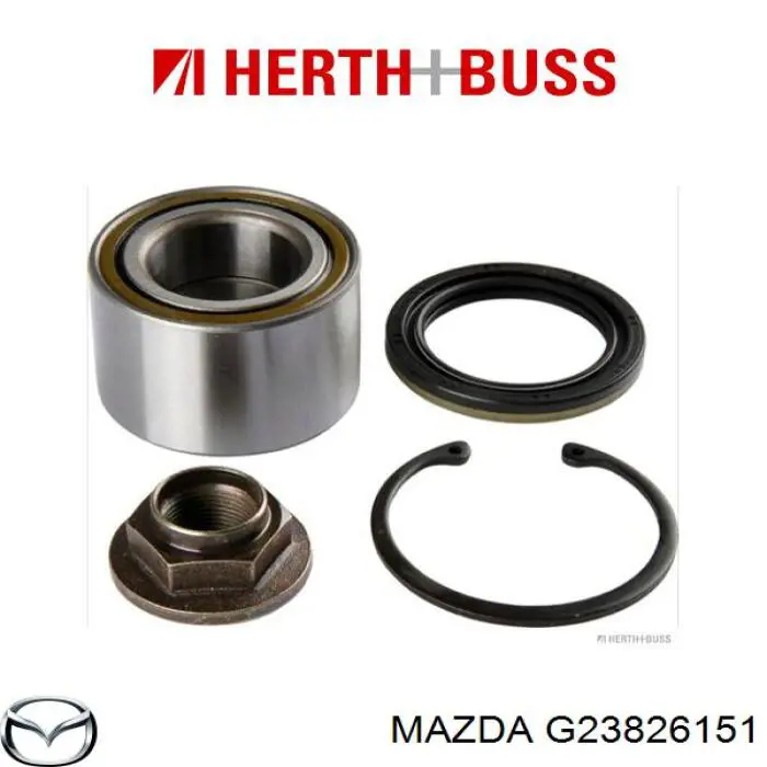 Задний подшипник Mazda G23826151