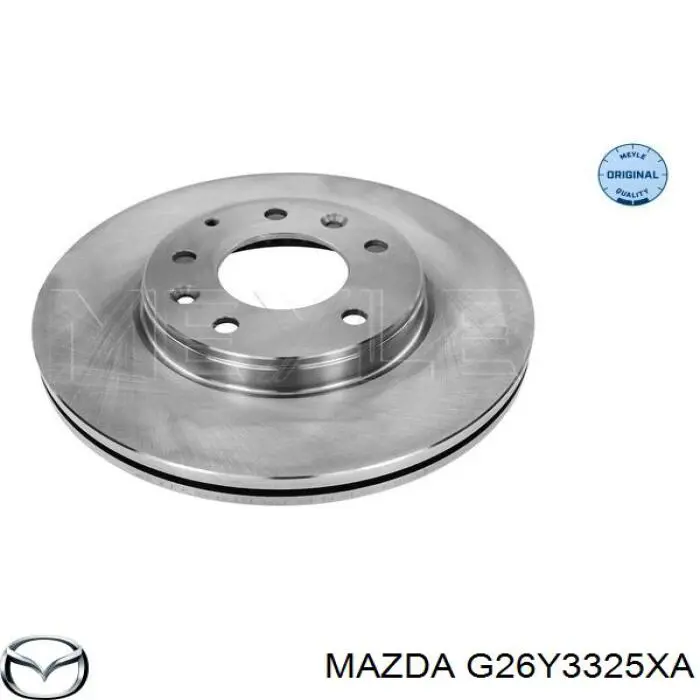 Тормоз дисковый передний Mazda G26Y3325XA цена, от 47.67 USD