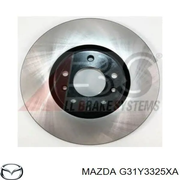 G31Y3325XA Mazda Диск тормозной передний