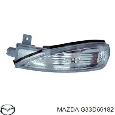 G33D69182A Mazda pisca-pisca de espelho esquerdo