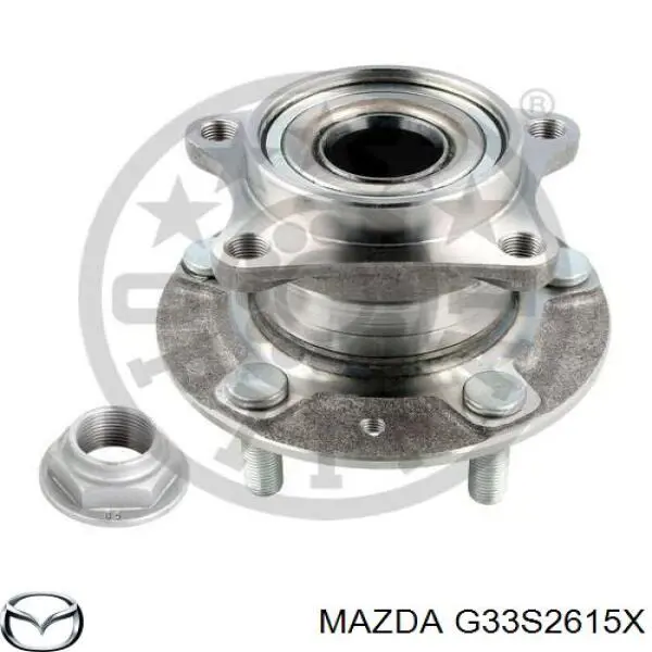 Ступицы задних колес Mazda G33S2615X цена, от 76.96 USD