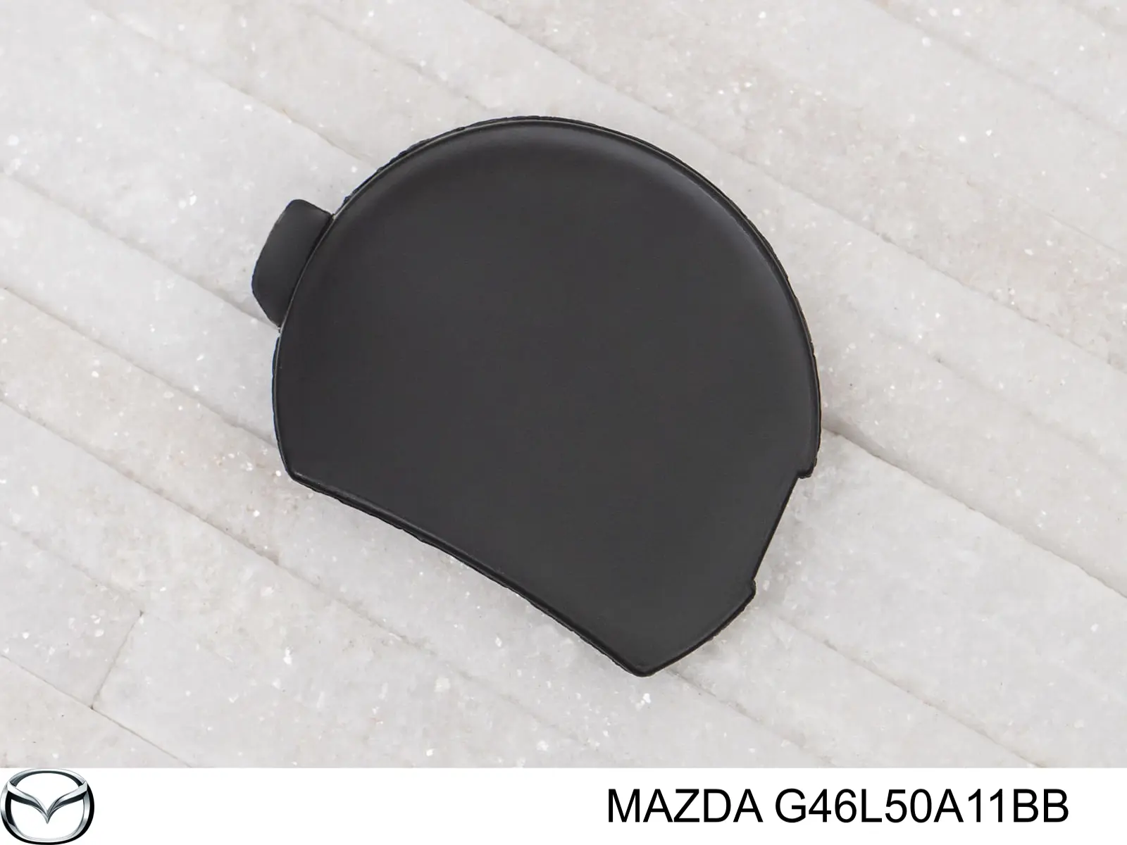 Заглушка буксировочного крюка в передний бампер Mazda G46L50A11BB цена, от 6.63 USD