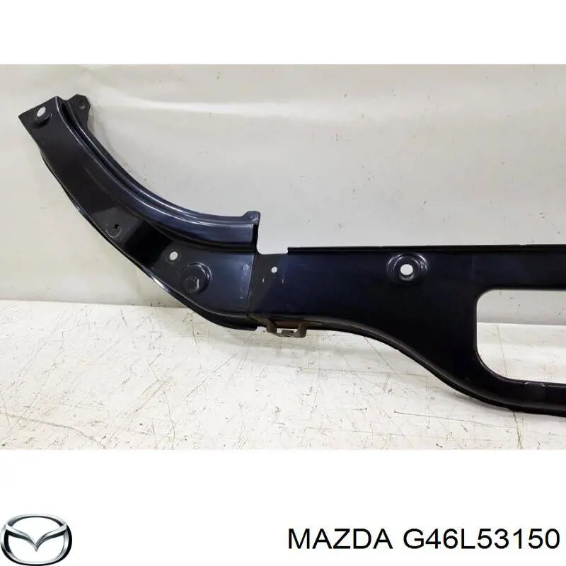 Накладка передней панели (суппорта радиатора) верхняя Mazda G46L53150