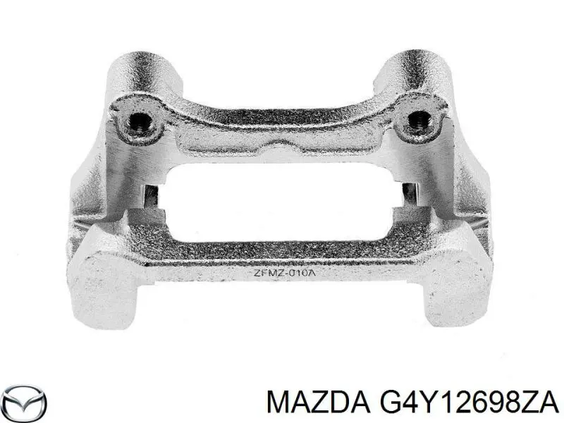 G4Y12698ZA Mazda суппорт тормозной задний правый