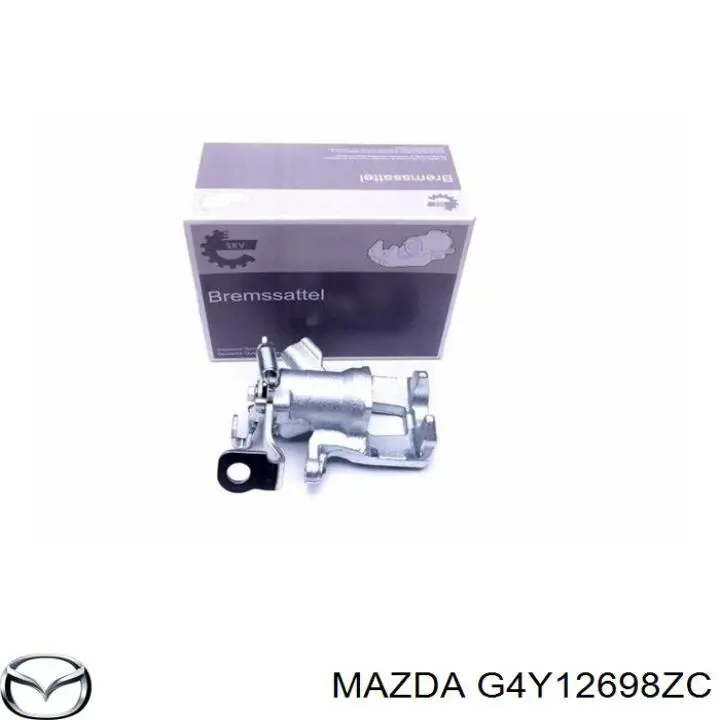 G4Y12698ZC Mazda Суппорт тормозной задний правый