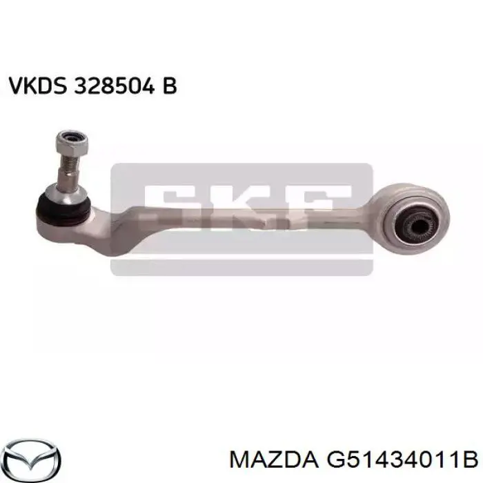 Передняя пружина G51434011B Mazda