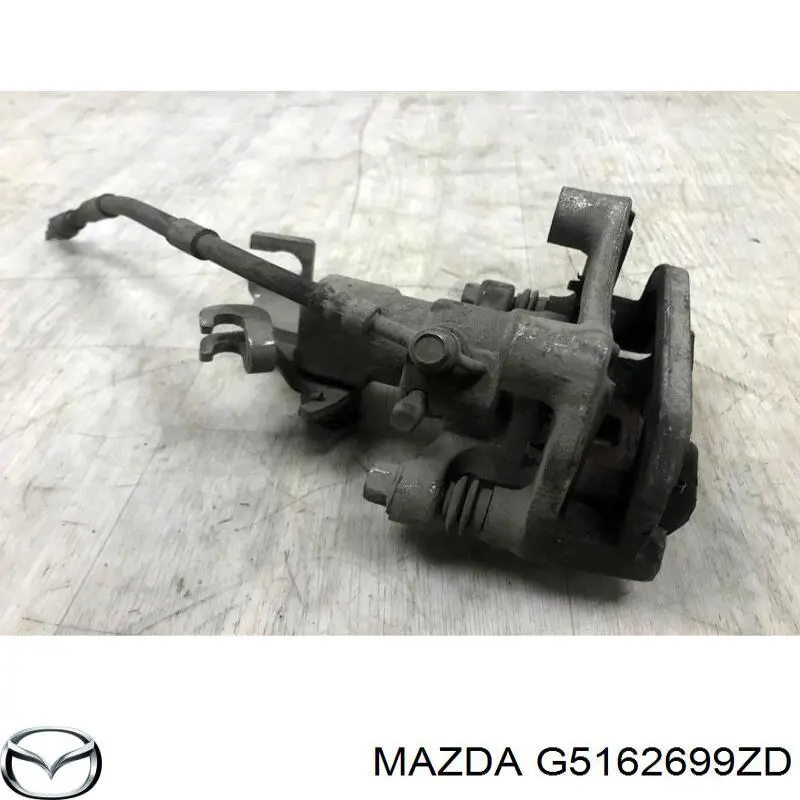 Суппорт тормозной задний левый G5162699ZD Mazda