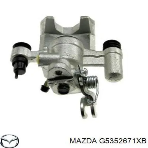 Суппорт тормозной задний левый G5352671XB Mazda