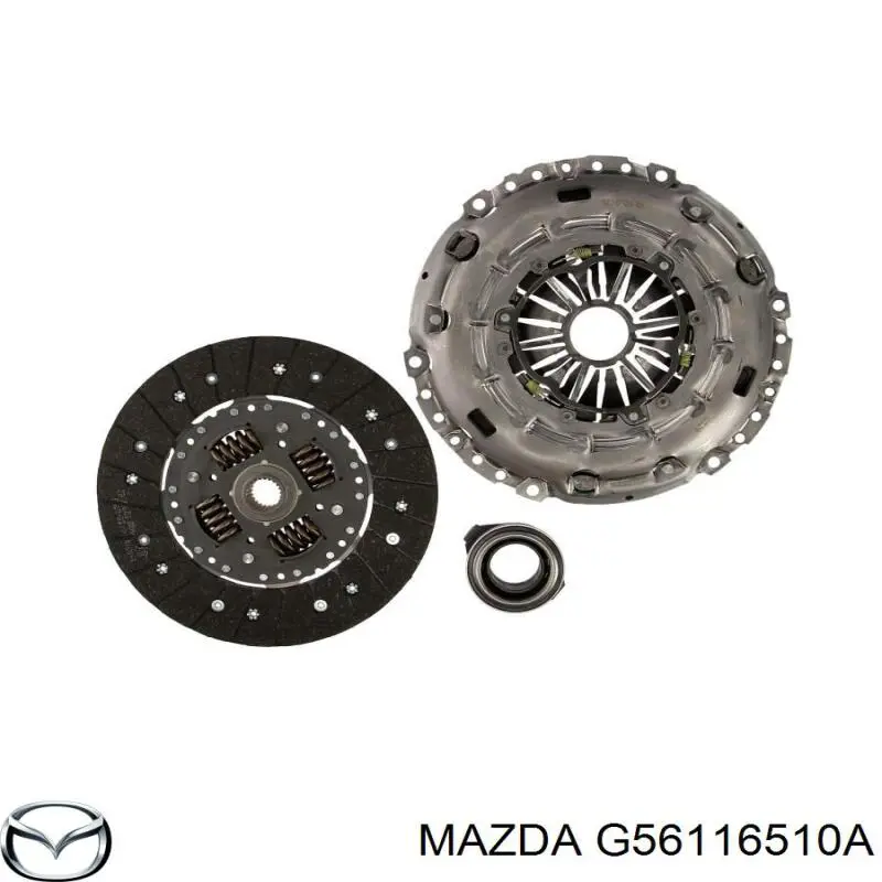 Подшипник сцепления выжимной Mazda G56116510A