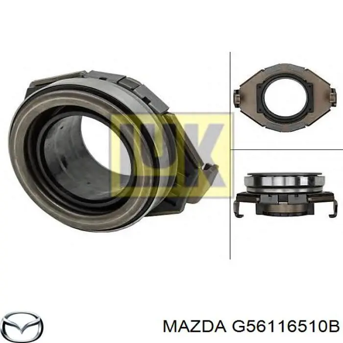 Подшипник сцепления выжимной Mazda G56116510B