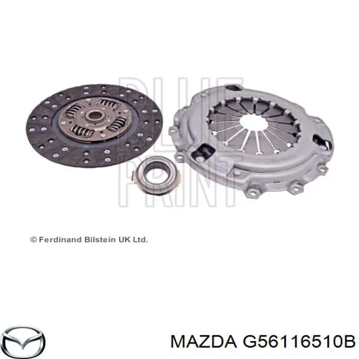 Подшипник скольжения сцепления Mazda G56116510B цена, от 9.03 USD
