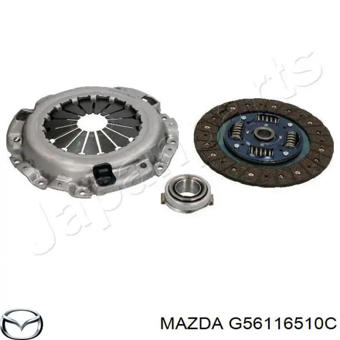 Cojinete de desembrague G56116510C Mazda