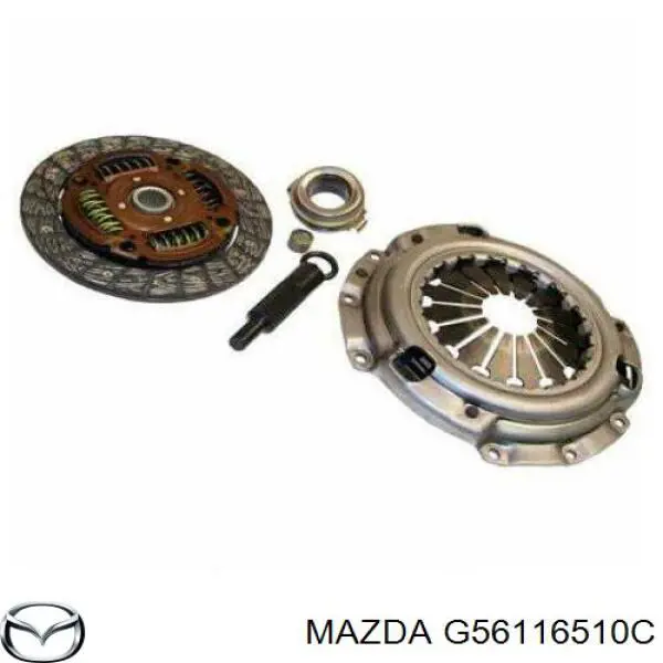 Подшипник скольжения сцепления Mazda G56116510C цена, от 19.82 USD