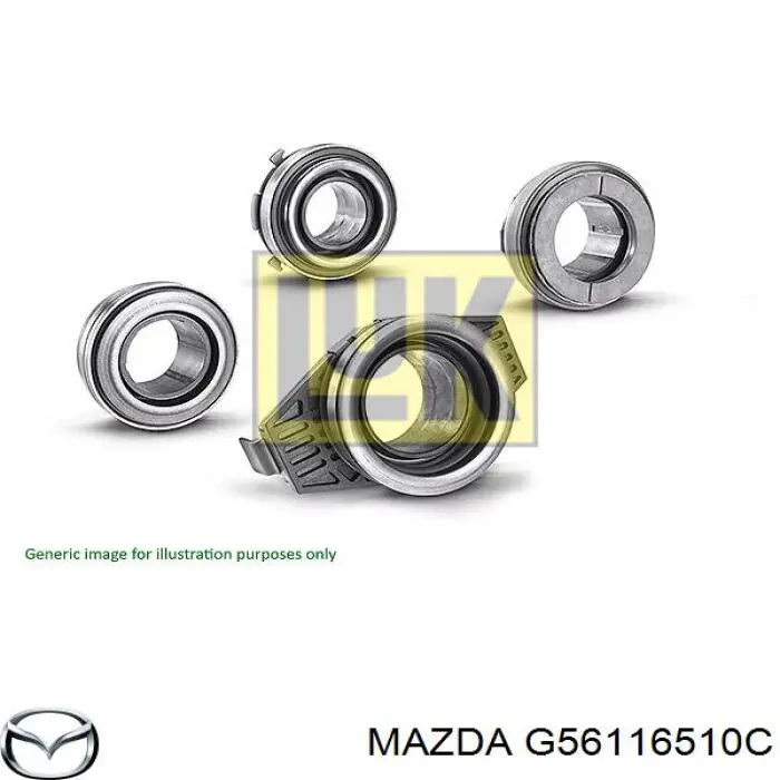 Купить G56116510C Mazda Подшипник включения сцепления