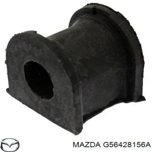 Bucha de estabilizador traseiro G56428156A Mazda