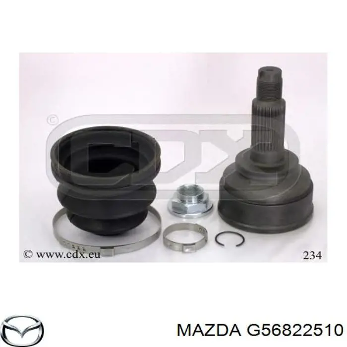 ШРУС наружный передний G56822510 Mazda