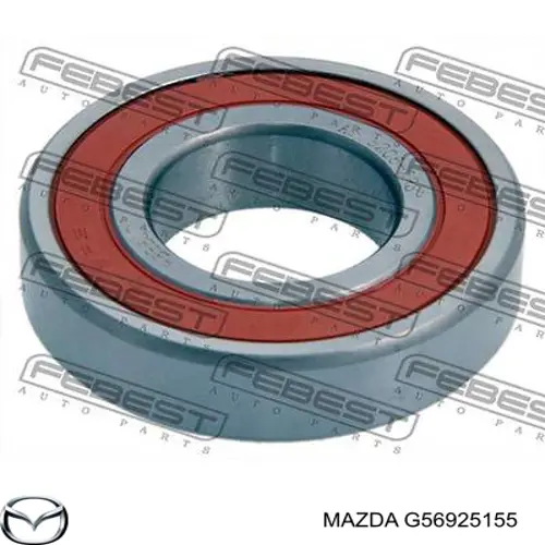 Підвісний підшипник передньої піввісі G56925155 Mazda