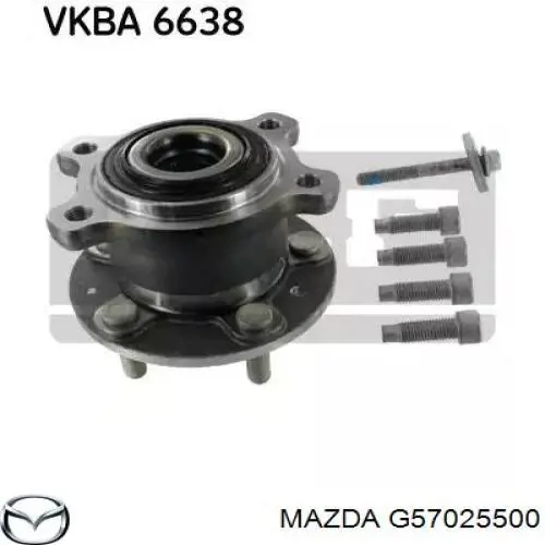 ШРУС наружный передний G57025500 Mazda