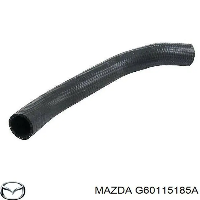 Патрубок радиатора G60115185A Mazda