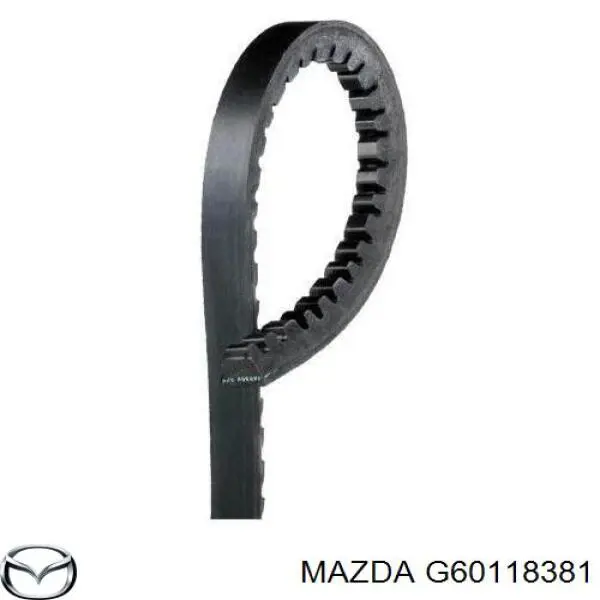 Ремень генератора G60118381 Mazda