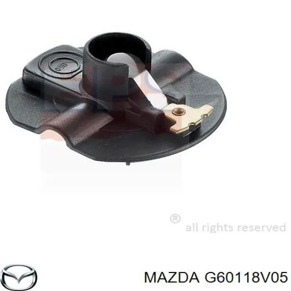 Бегунок распределителя зажигания G60118V05 Mazda