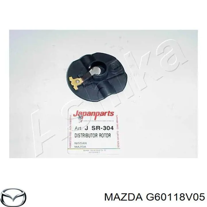 Бегунок (ротор) распределителя зажигания, трамблера Mazda G60118V05 цена, от 3.46 USD