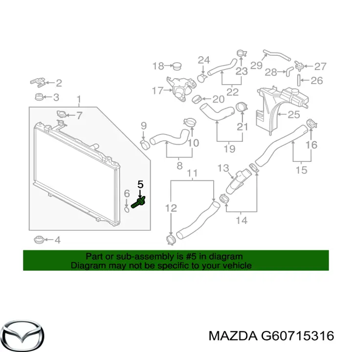 G60715316 Mazda 