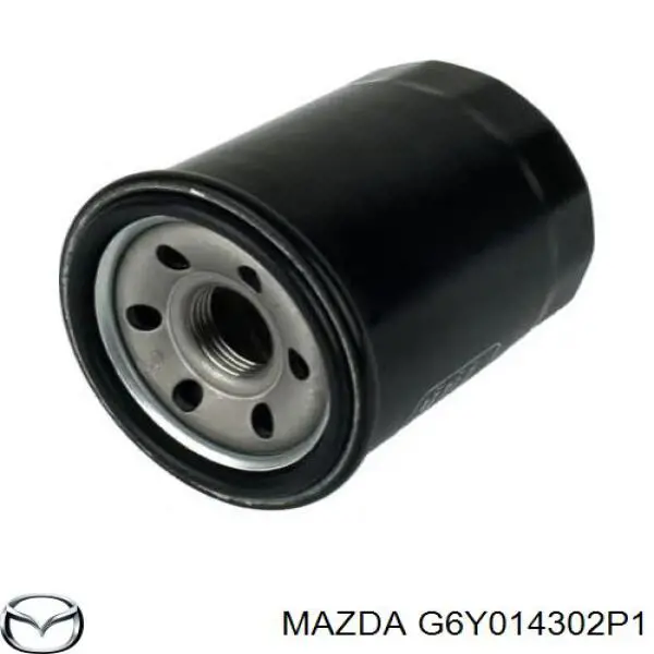 G6Y014302P1 Mazda масляный фильтр